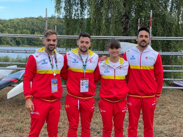 Cuatro palistas asturianos, en el Campeonato del Mundo absoluto