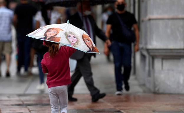 La lluvia vuelve a poner en alerta a Asturias