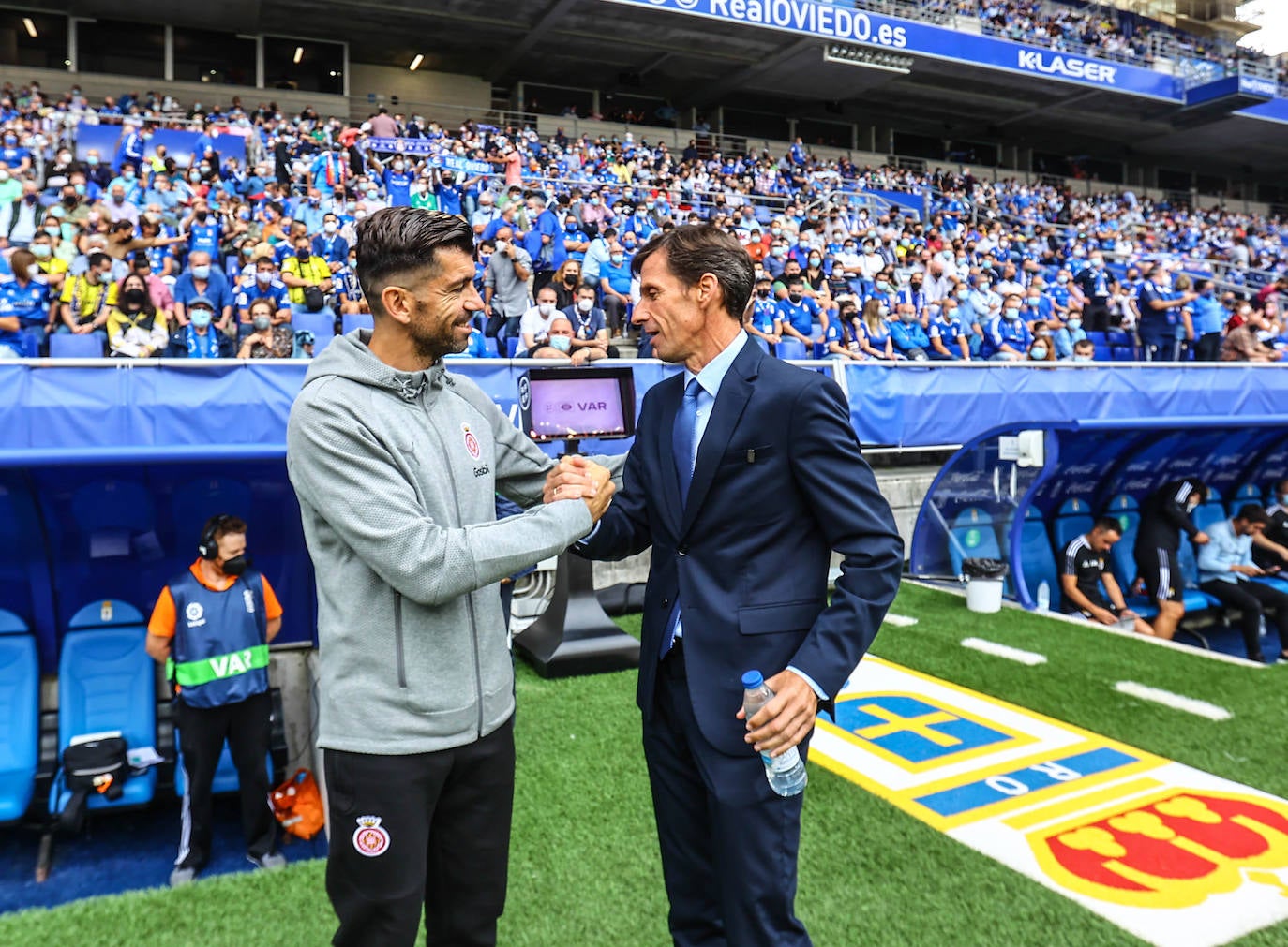 Las mejores imágenes del Real Oviedo - Girona
