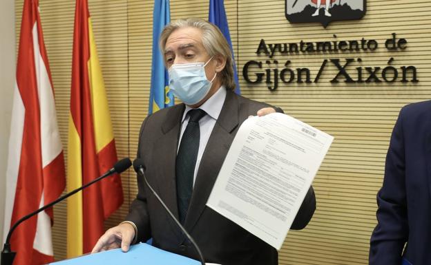 Alberto López-Asenjo deja el grupo municipal del PP en Gijón pero seguirá como concejal