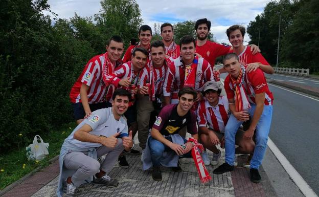 El sportinguismo se despliega por Lezama