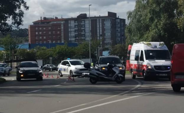 Da positivo por alcohol tras colisionar con una moto en Los Canapés