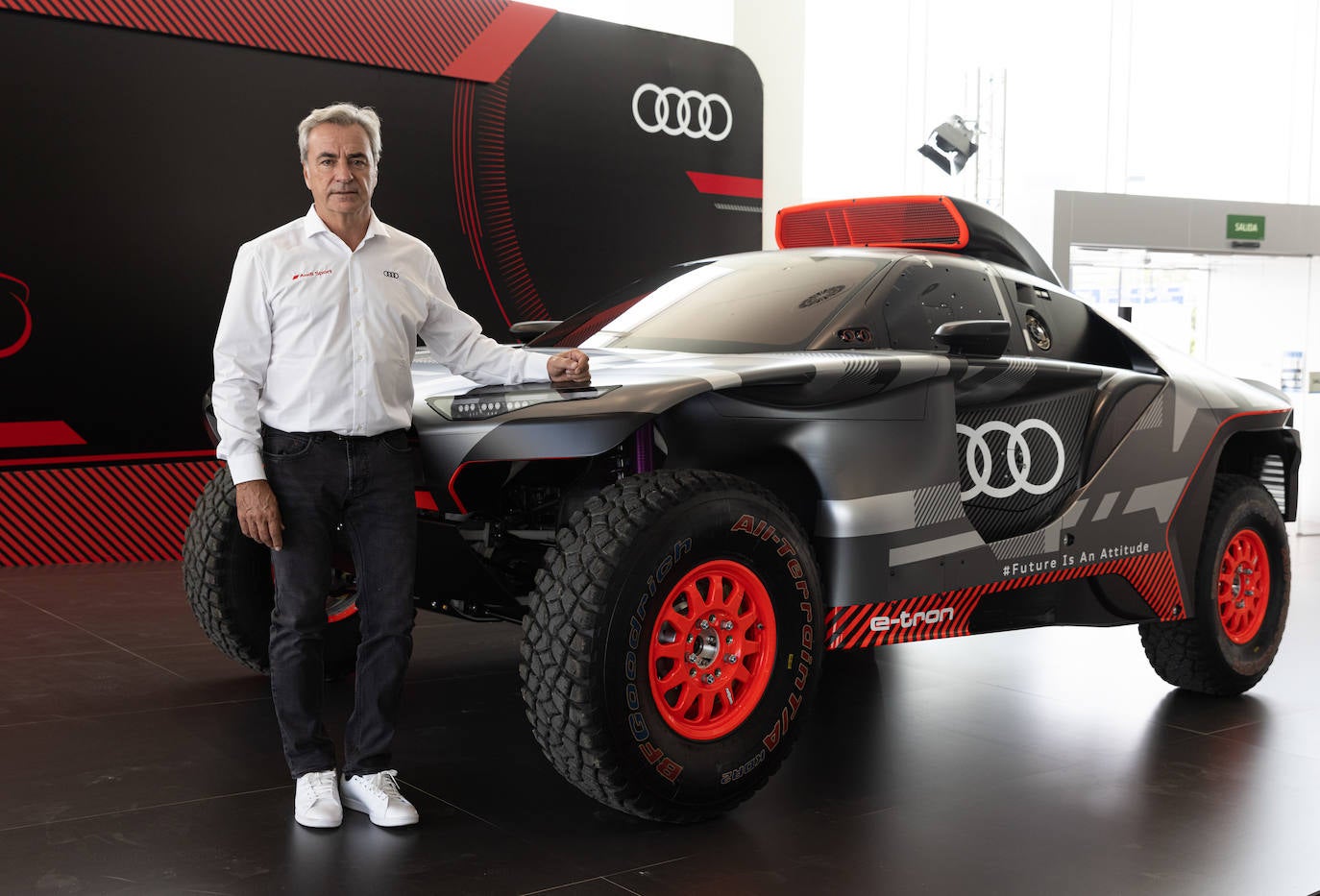 Audi presenta el RS Q e-tron del Dakar