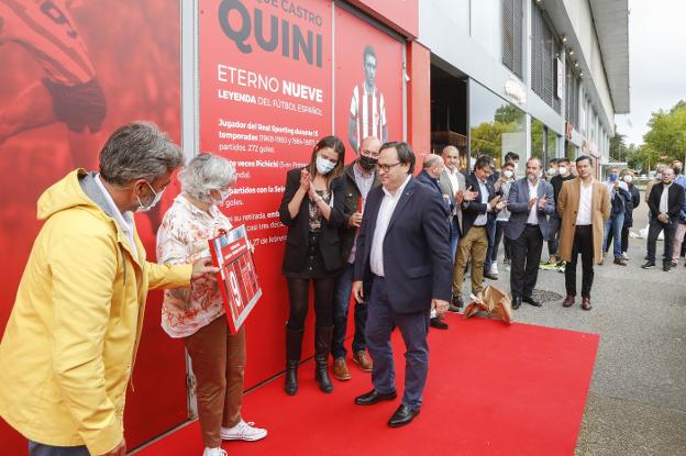 El Sporting propone que el paseo de la fama del club esté en la avenida de El Molinón