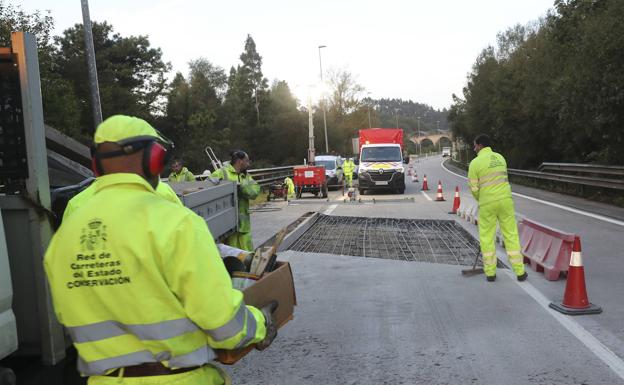 Tráfico con restricciones en la 'Y' entre Avilés y Gijón