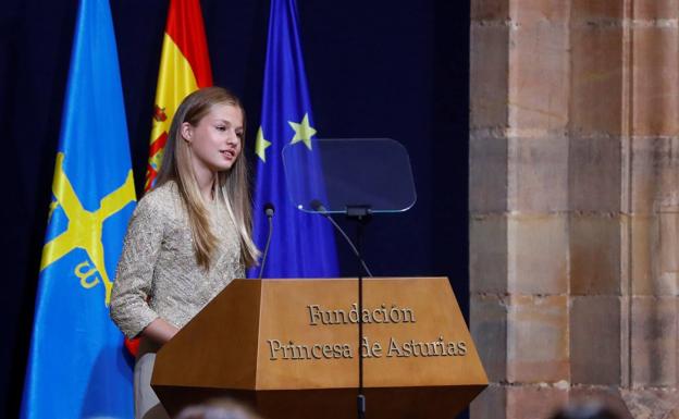 Leonor no estará en los actos del 12 de octubre, pero sí acudirá a los Premios Princesa de Asturias