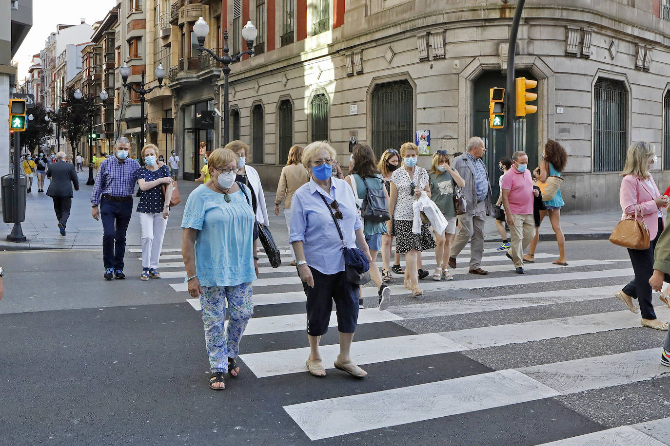 Oleada de robos en pisos en el centro de Gijón a plena luz del día