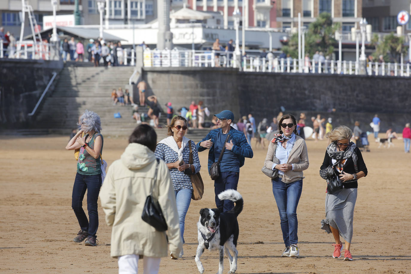 Un puente como los de antes: lleno y con buen tiempo
