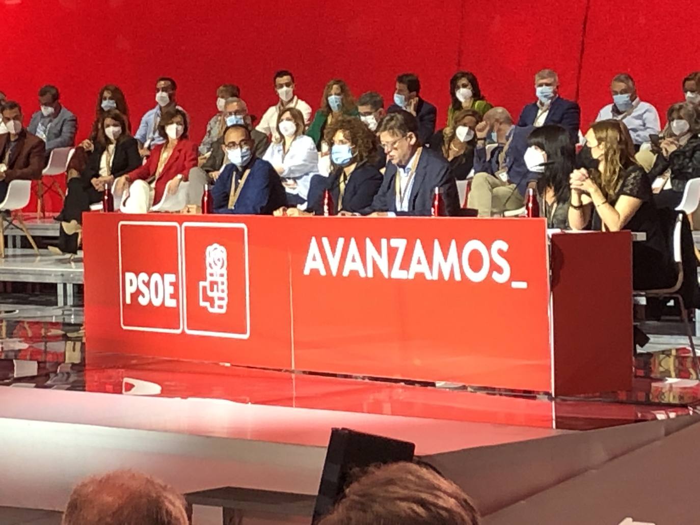 La asturiana Clara Sierra, en la mesa del Congreso Federal del PSOE