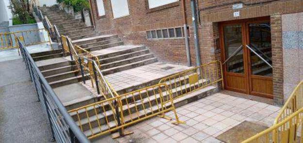 Las escaleras de San Esteban se arreglarán antes de fin de año