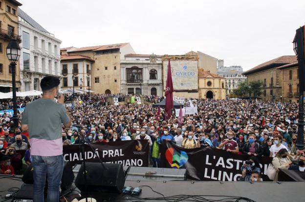 «Esperamos que esta sea la última vez que nos manifestemos para lograr la cooficialidad»