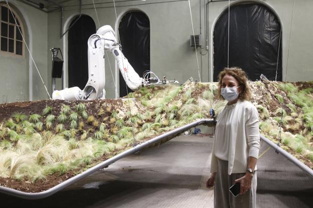 Visita a los robots de 'Sylva' y a su paisaje creciente