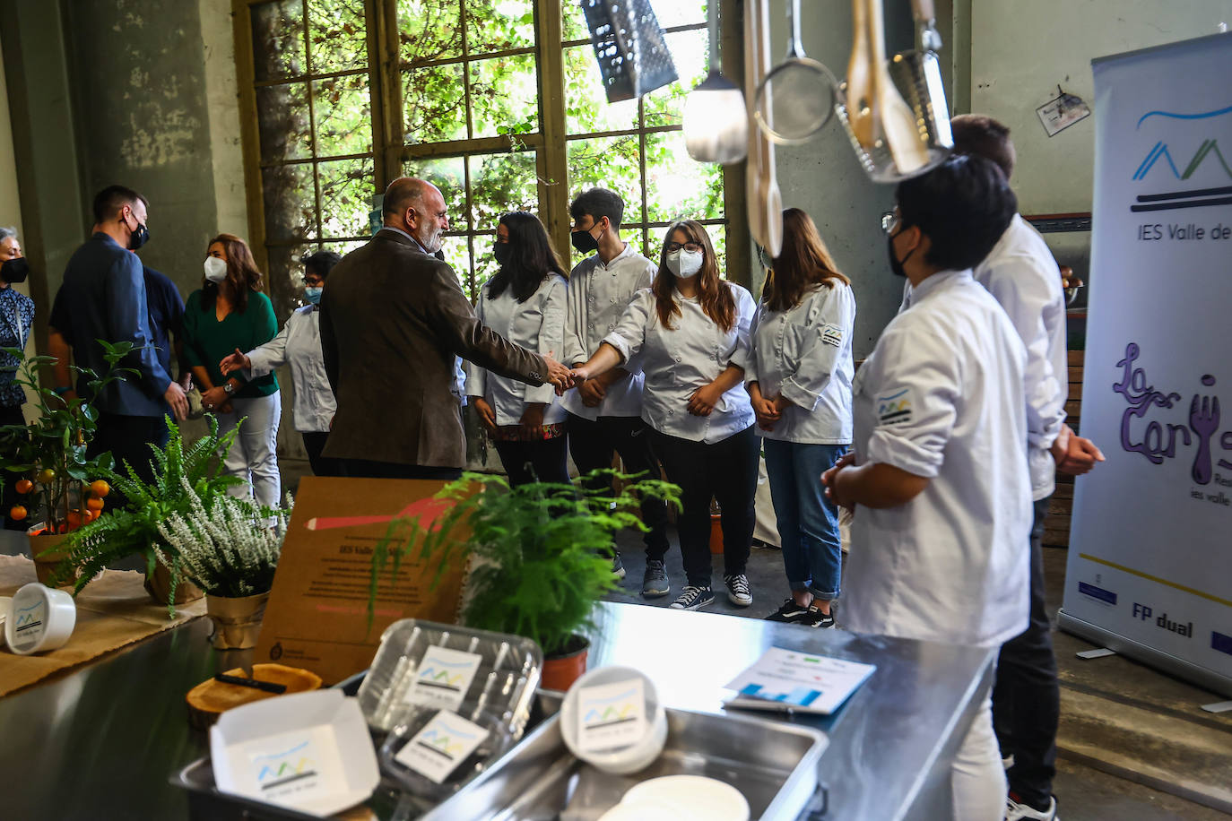 Encuentro entre José Andrés y estudiantes de Hostelería