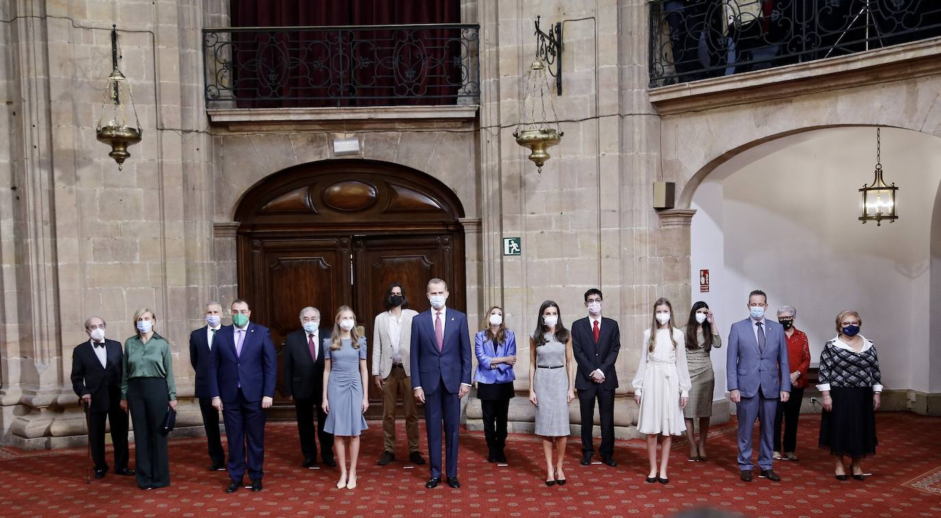 El Hotel de la Reconquista, epicentro social en la mañana de los Premios Princesa de Asturias