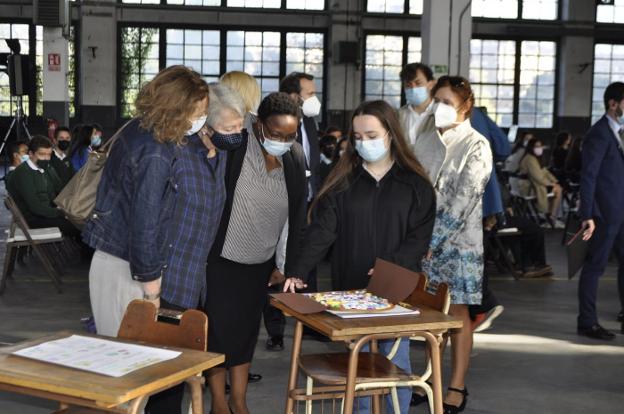 El IES de Infiesto presenta a los Premios Princesa un proyecto de apoyo entre alumnos