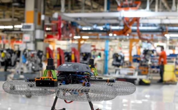 La fábrica de Seat en Martorell vista desde un Drone