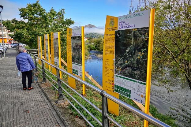 Parres diseña varios paseos saludables