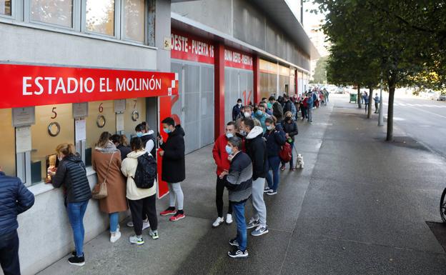 El Sporting venderá 180 nuevas entradas para el partido de Lugo