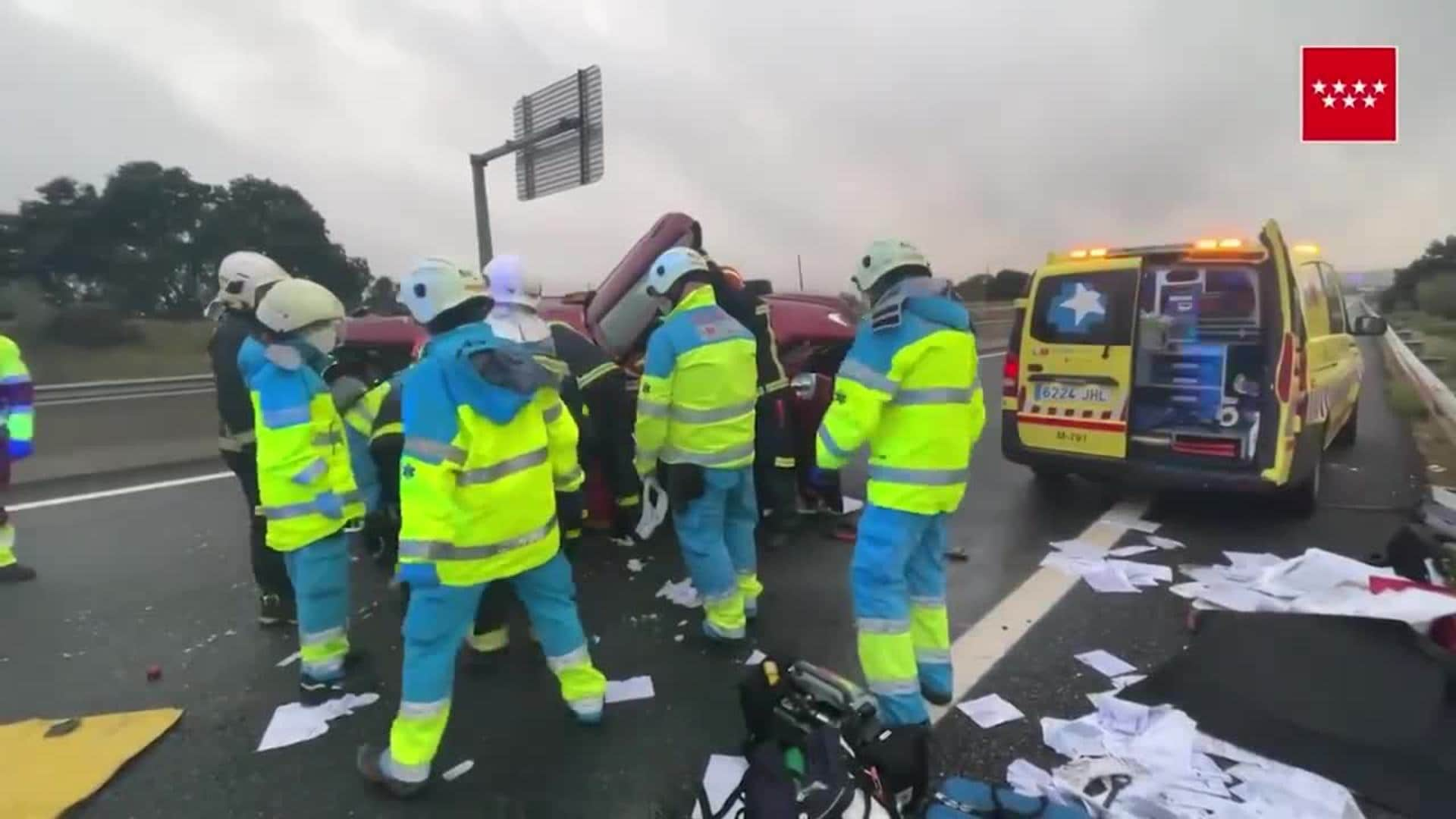 Un Conductor Resulta Herido De Gravedad Tras Un Accidente En Villanueva ...