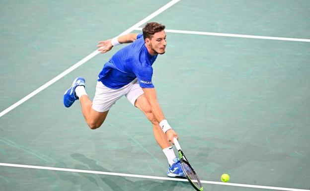 Carreño cae ante el francés Gaston en París