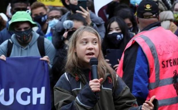 Greta Thunberg carga contra los políticos en Glasgow: «Podéis meteros la crisis climática por el culo»