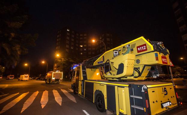 Incendio en una casa deshabitada en Valliniello