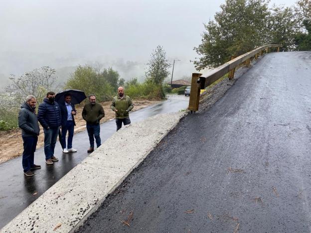 Finalizan las obras de la carretera de Mases