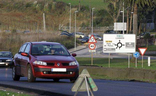 Las obras en la carretera AS-238 desviarán el tráfico del 22 al 30 de noviembre