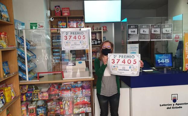 Segundo premio de la Lotería en El Carbayedo