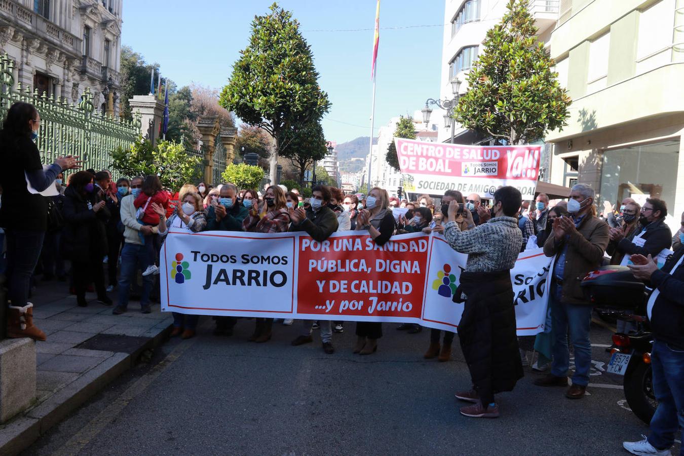 El Occidente reivindica más personal sanitario para el área sanitaria de Jarrio