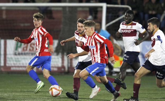 Reparto de puntos en el mini-derbi gijonés