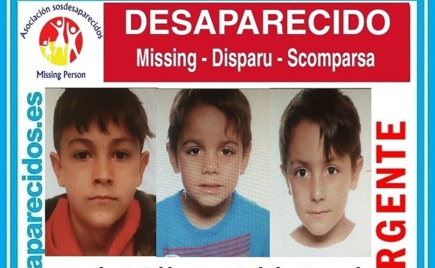 Desaparecen tres hermanos de 9, 7 y 5 años tras una visita de su madre