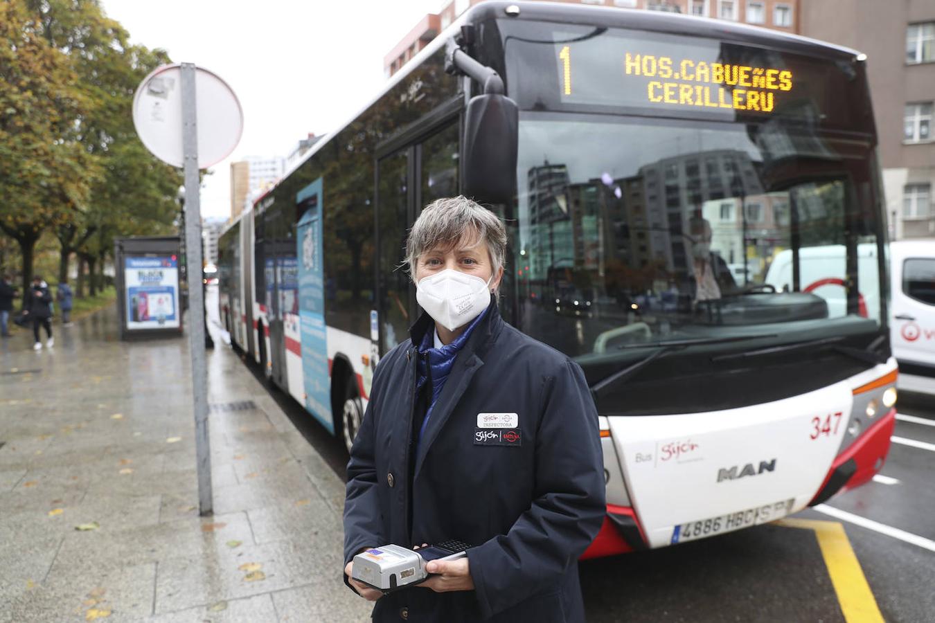 La primera mujer dentro del equipo de inspectores de EMTUSA