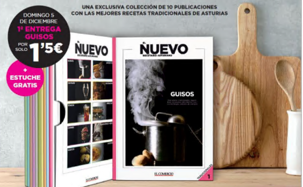 Colección ''El nuevo recetario asturiano''