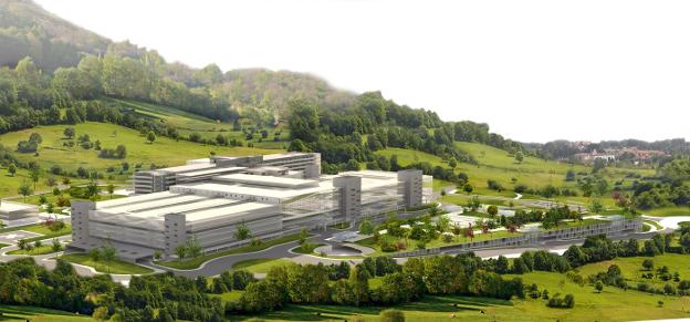 Barbón se compromete a «desatascar» la obra de Cabueñes tras confesarse «frustrado»