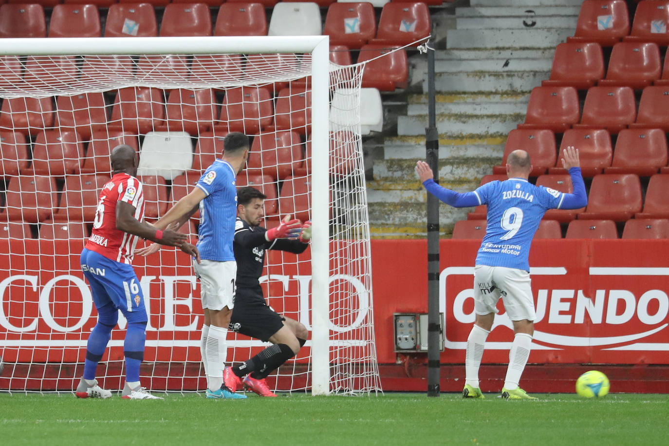 Las mejores jugadas del Sporting - Fuenlabrada