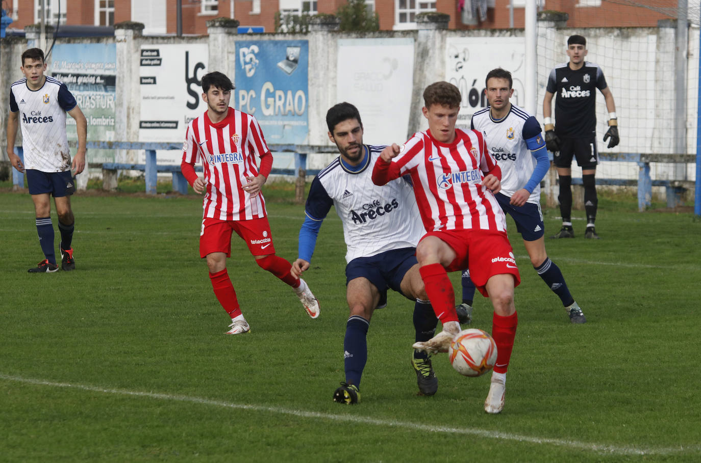 Las mejores jugadas del Sporting B-Mosconia