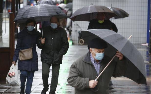 Asturias, en alerta por fuertes rachas de viento, lluvias y nevadas