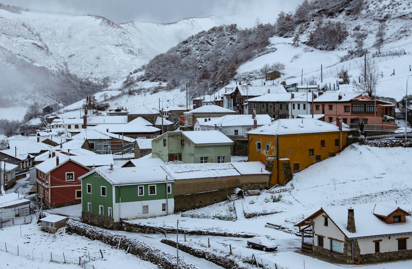 Llega un invierno más seco a Asturias tras un «exceso de precipitación»