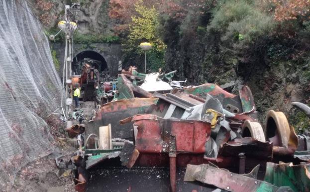 Adif espera reabrir la rampa de Pajares tras trece días cerrada por un argayo