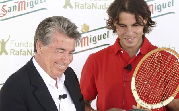 Nadal, a Santana: «Mil gracias por marcar el camino de tantos»