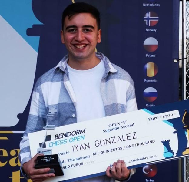 Iyán Guedes, subcampeón en Benidorm
