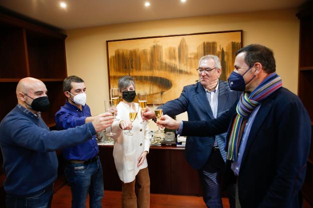 Brindis por la innovación como apuesta de futuro para Asturias