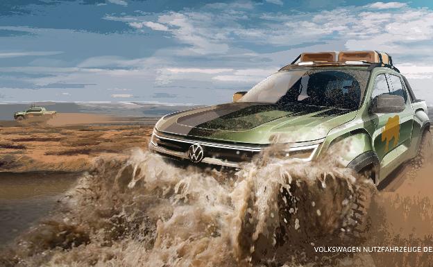 La nueva generación del portentoso pick-up Volkswagen Amarok llegará en 2022