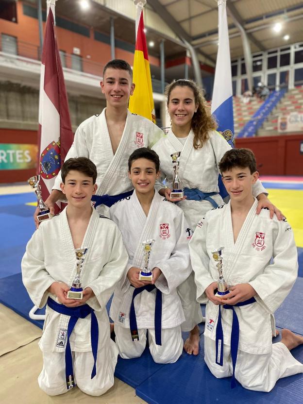 El Judo Avilés muestra su mejor nivel en la Copa de España sub 15 de Tenerife