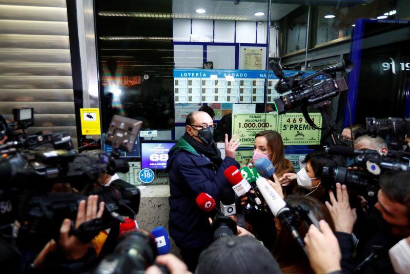 Las mejores imágenes que dejó la Lotería de Navidad