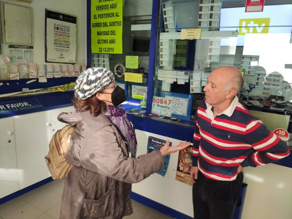 Un décimo del cuarto con premio desde la tumba