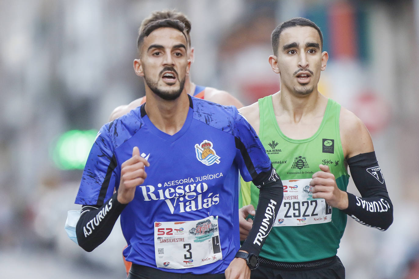 Moha Bakkali confirma los pronósticos en la San Silvestre de Gijón