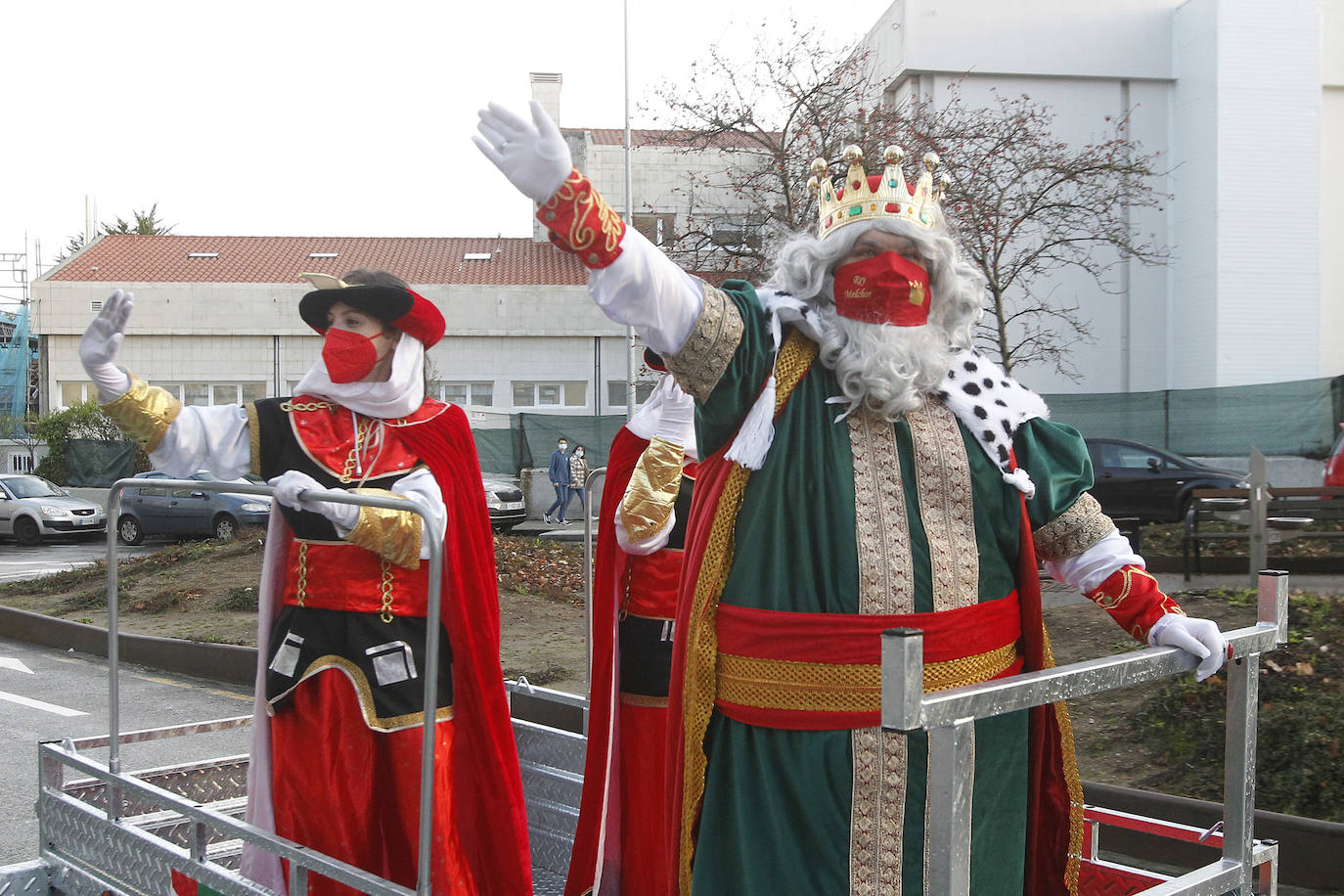 Los Reyes Magos llevan la ilusión a El Coto