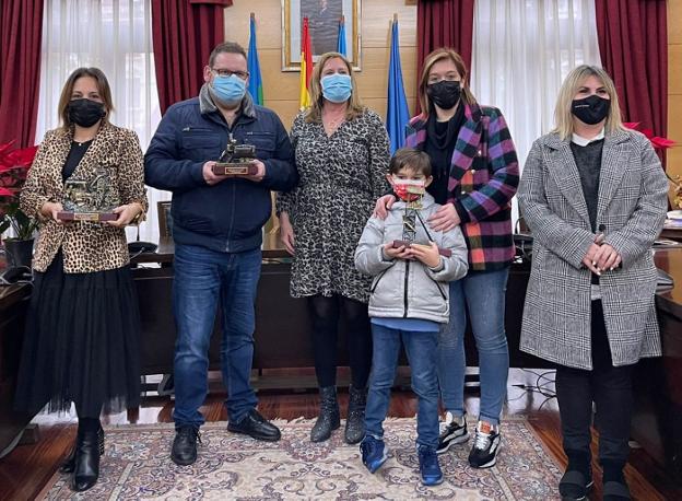 Langreo premia sus mejores belenes